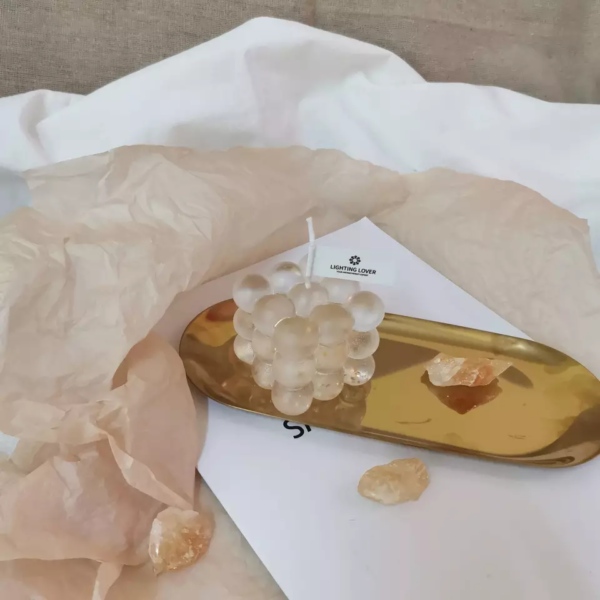 شمع جل عالي الجودة شمع هلامي ذو رائحة شفافة لصنع الشموع مصنع المعدات الأصلي النباتي