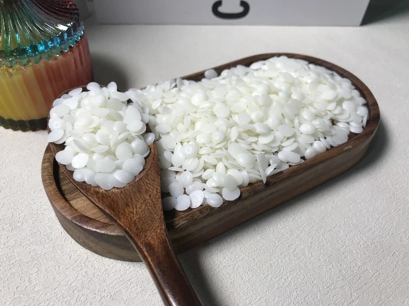 شمع الصويا الابيض النقي حبيبات .101 شمع الصويا الطبيعي 100% لصنع الشموع بنفسك، جودة ممتازة، درجة عالية