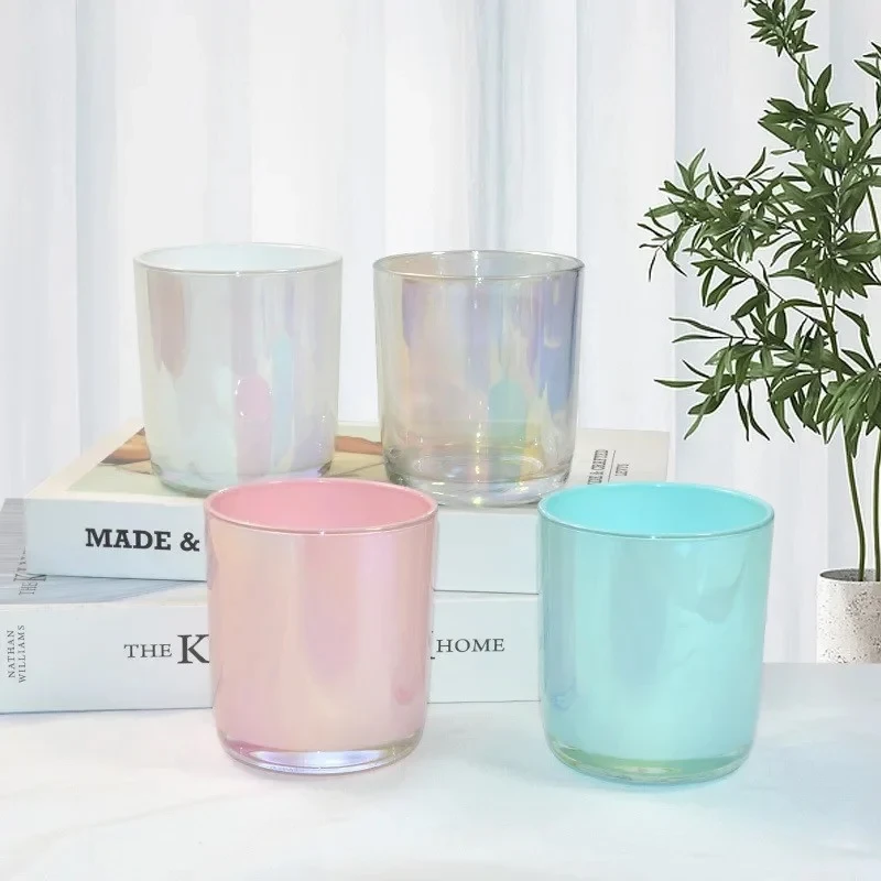 الجرار الزجاجية الملونة أبيض/شفاف/ أزرق/بنك