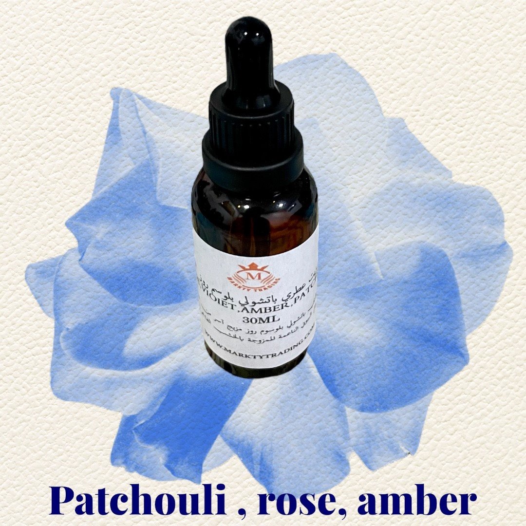 زيت عطري باتشولي بلوسم روز